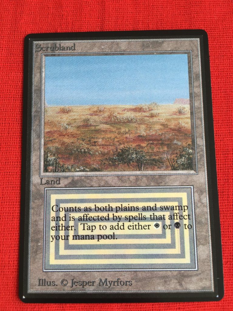 Scrubland - MtgProxy