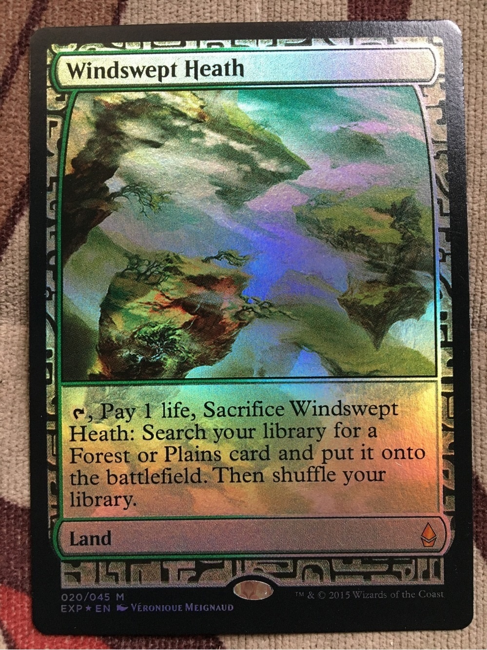 Foil Windswept Heath - MtgProxy